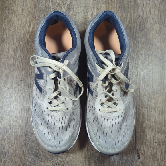 New Balance 847 Men's Size 13 2E MW847LG4 Walking Running Shoes Silver Gray Blue - Picture 5 of 14